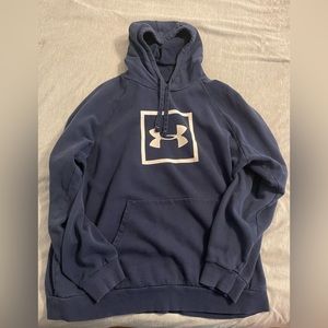 Under Armour Mens Rival logo hoodie